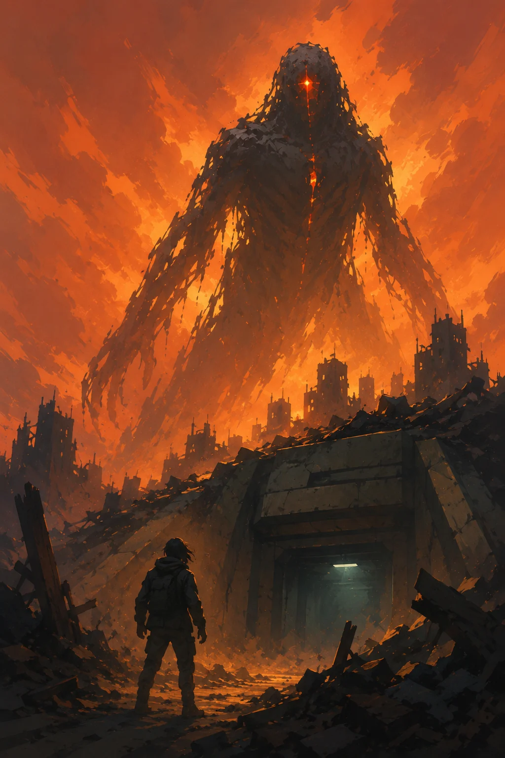 Seek Shelter apocalyptic shelter artwork
