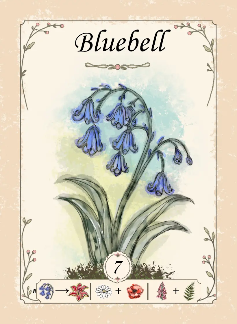 Bluebell card