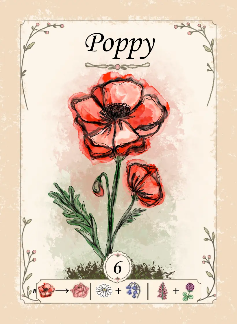 Poppy card