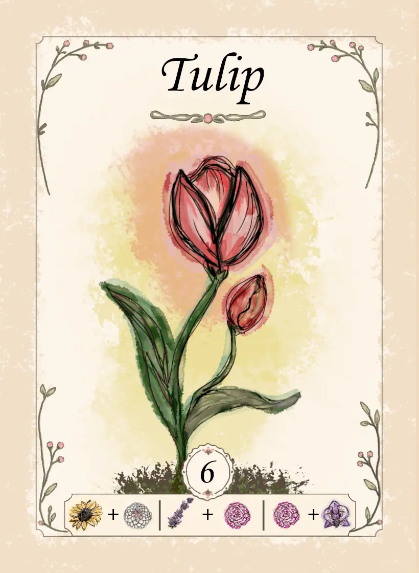 Tulip card