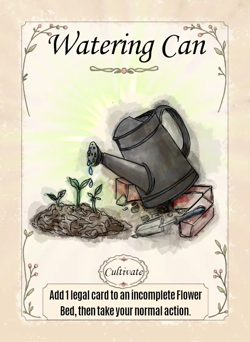 Watering Can card