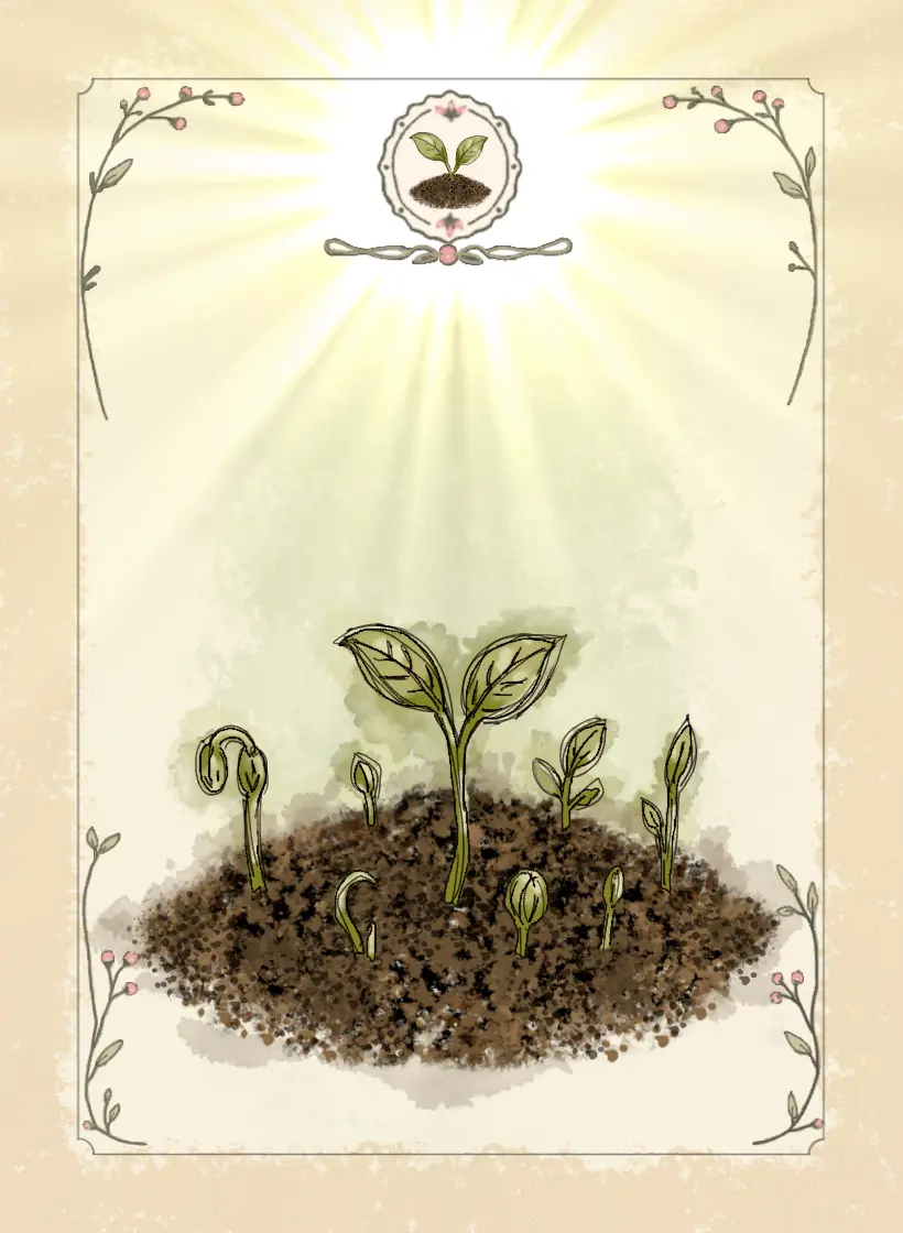 Compost card back